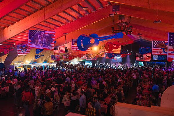 Dancing hall - 36. Country Night Gstaad 2025